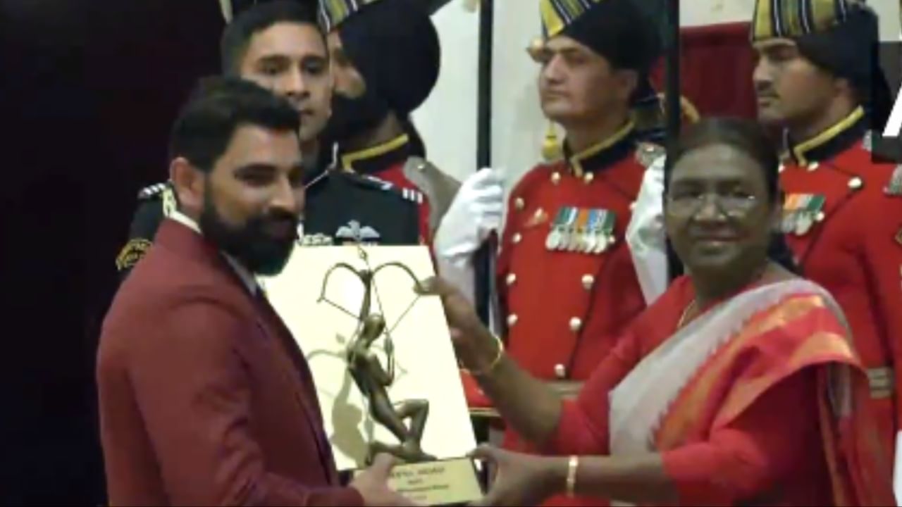 26 players including Mohammed Shami received Arjun Award | मोहम्मद शमी