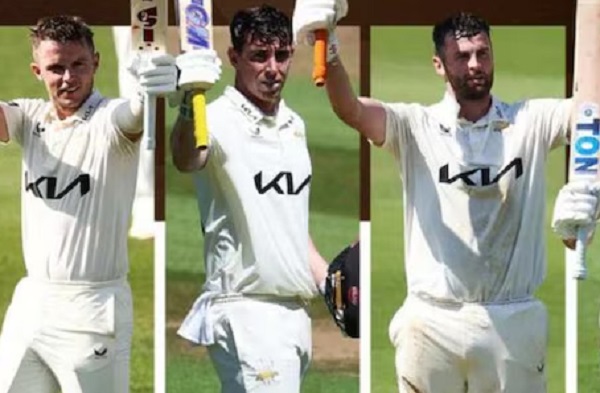 One hit a triple century 3 hit centuries; innings declared at 820 runs a  great record was registered in England's name|एक ने ठोकी ट्रिपल सेंचुरी, 3  ने जड़े शतक; 820 रनों पर