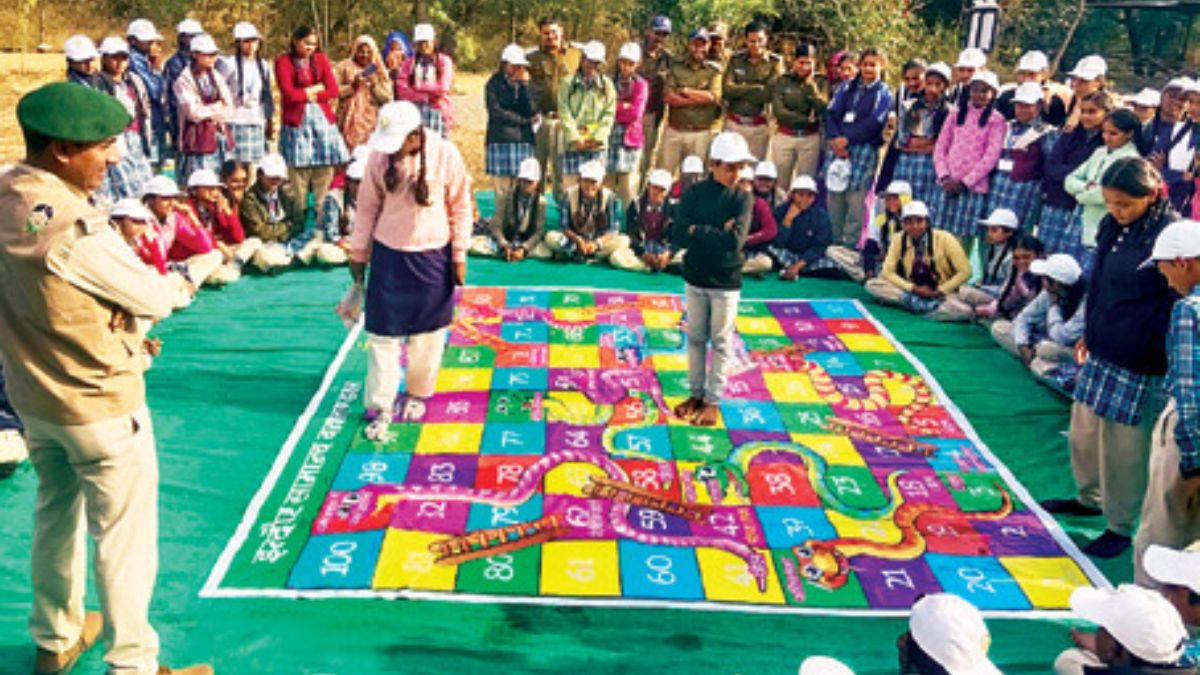 Sinm Rol Indore Anubhuti Camp organized Simrol IIT urban forest where 1000 ...